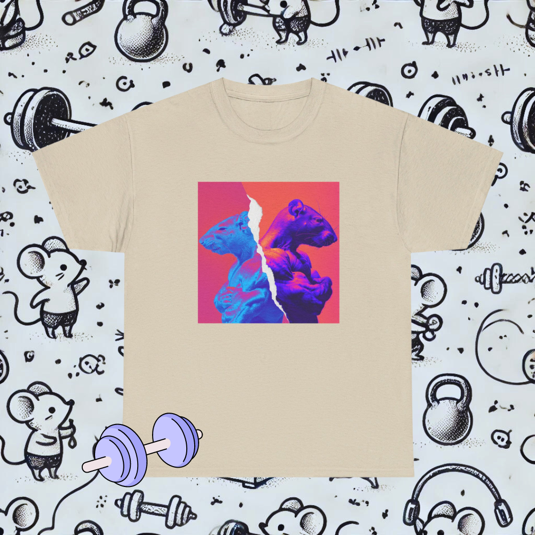 Trippy Duo Gym Rats ππ₯ tee