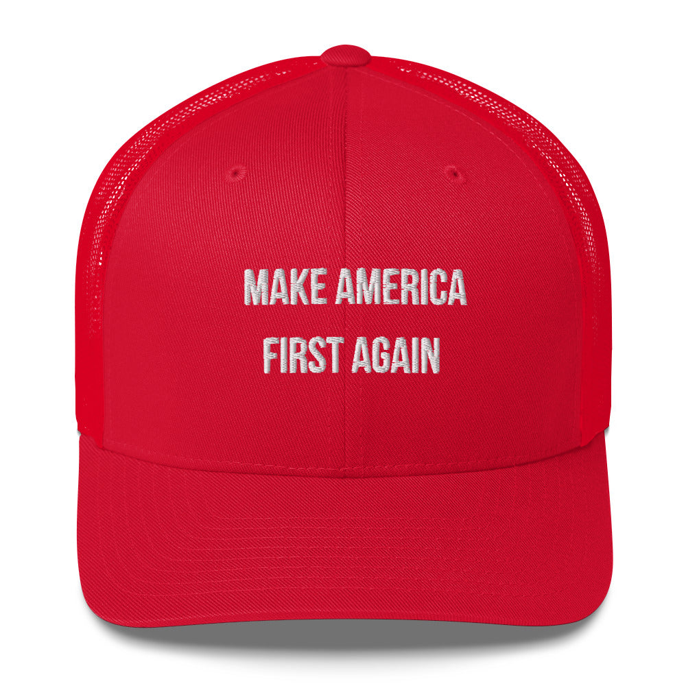 Make America First Trucker Cap