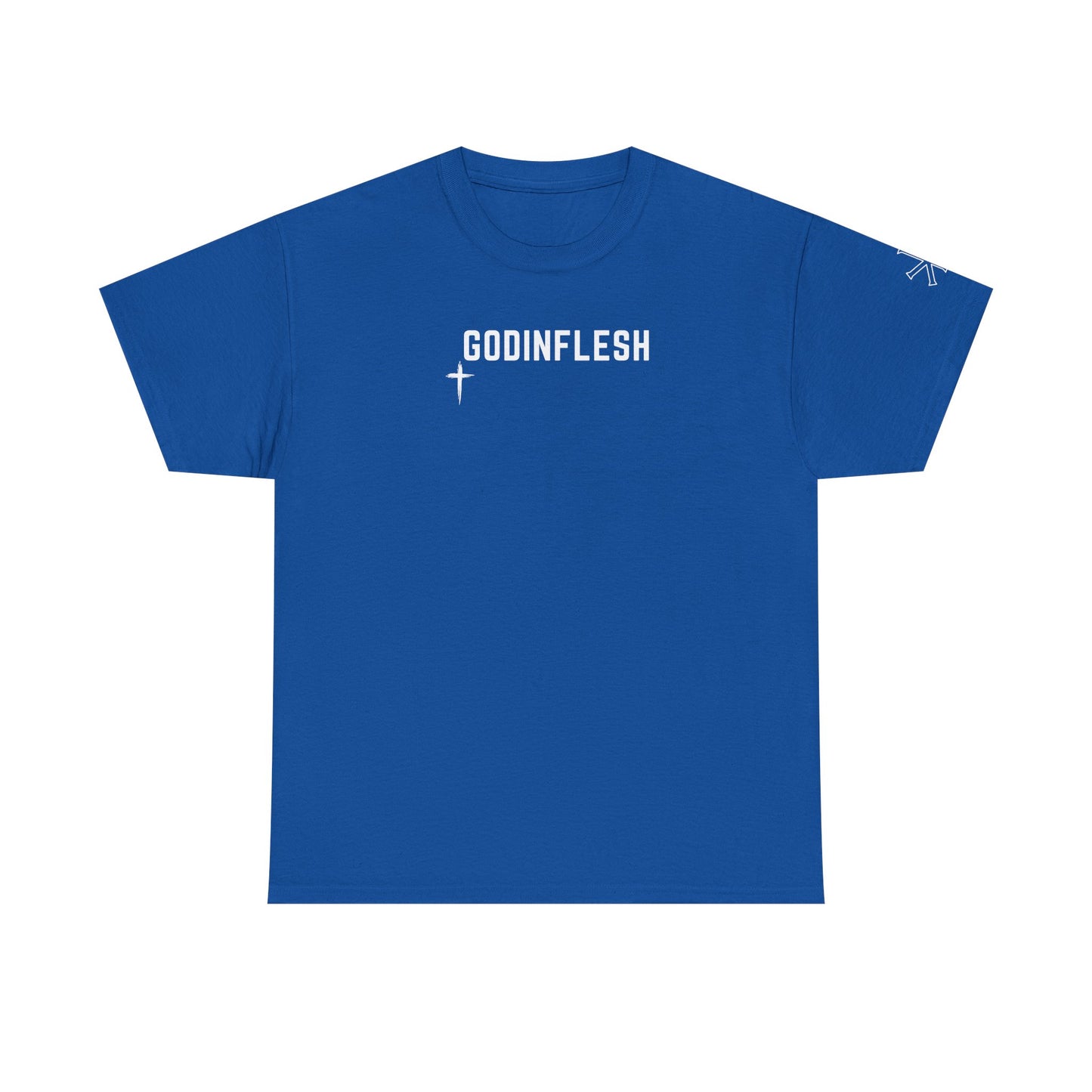 GodinFlesh Psalm 23 Tee – “The Lord Is My Shepherd, I Shall Not Want” Christian T‑Shirt