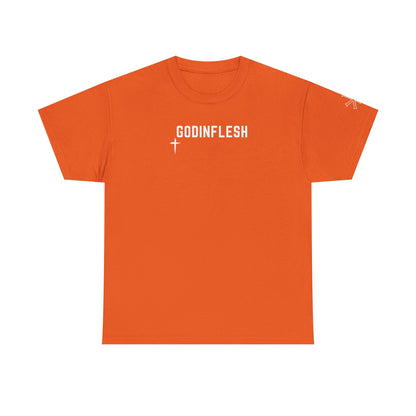 GodinFlesh Psalm 23 Tee – “The Lord Is My Shepherd, I Shall Not Want” Christian T‑Shirt