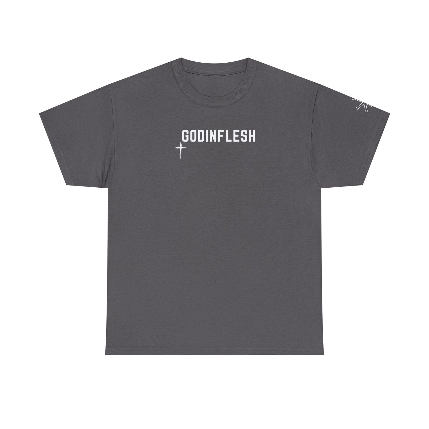 GodinFlesh Psalm 23 Tee – “The Lord Is My Shepherd, I Shall Not Want” Christian T‑Shirt