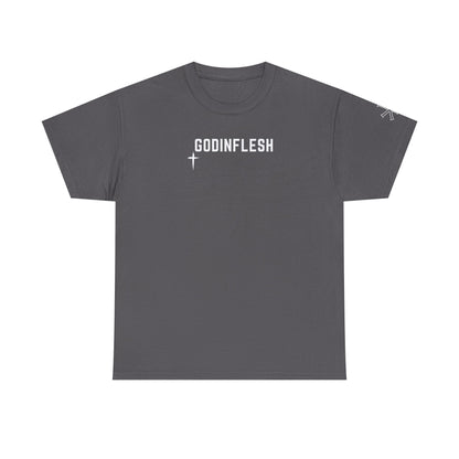 GodinFlesh Psalm 23 Tee – “The Lord Is My Shepherd, I Shall Not Want” Christian T‑Shirt
