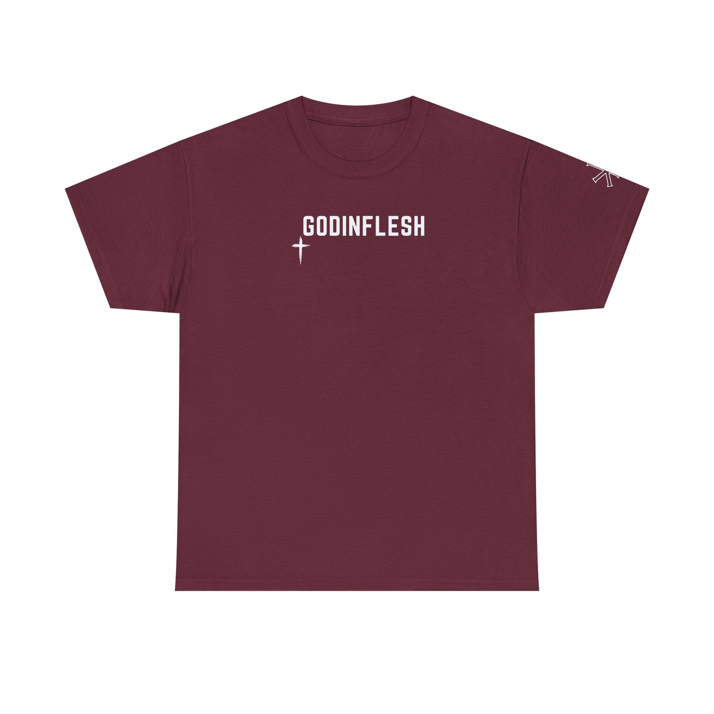 GodinFlesh Psalm 23 Tee – “The Lord Is My Shepherd, I Shall Not Want” Christian T‑Shirt