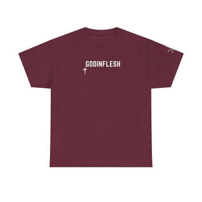 GodinFlesh Psalm 23 Tee – “The Lord Is My Shepherd, I Shall Not Want” Christian T‑Shirt