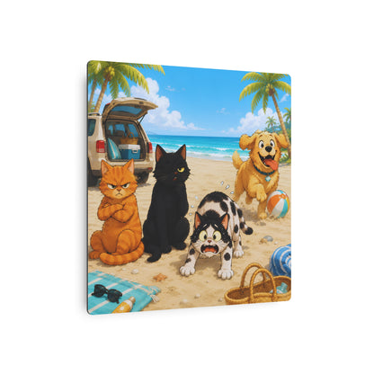 🌊 First Paw on the Sand