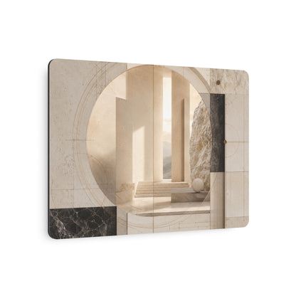 The Light Shines — John 1:5 Modern Christian Wall Art