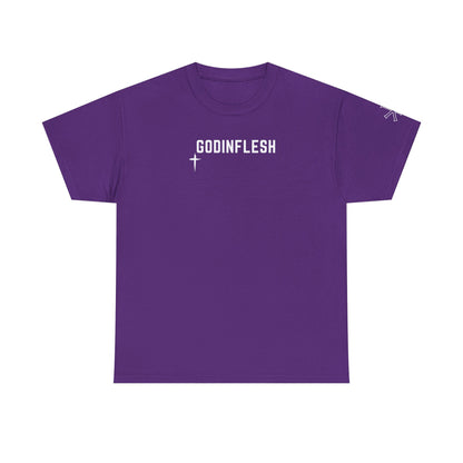 GodinFlesh Psalm 23 Tee – “The Lord Is My Shepherd, I Shall Not Want” Christian T‑Shirt