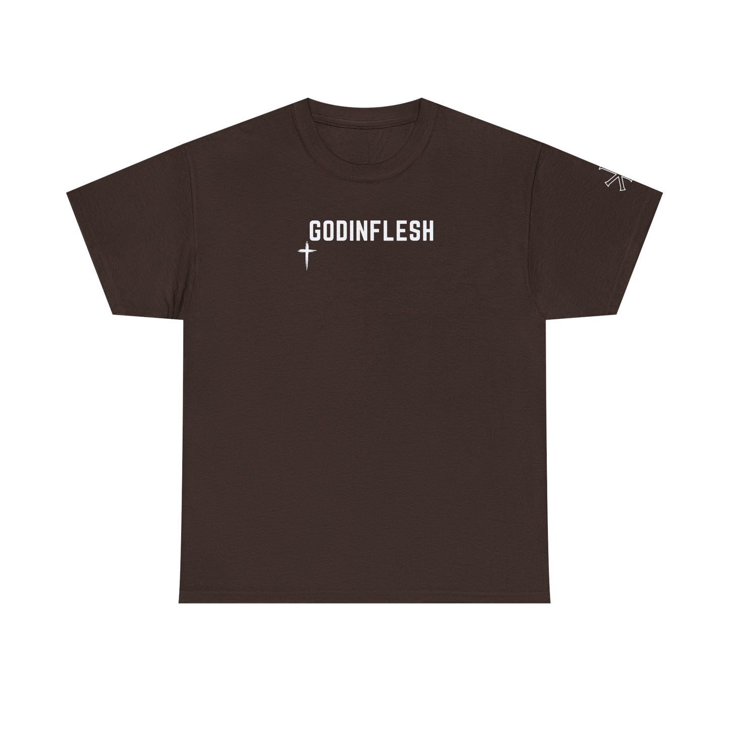 GodinFlesh Psalm 23 Tee – “The Lord Is My Shepherd, I Shall Not Want” Christian T‑Shirt