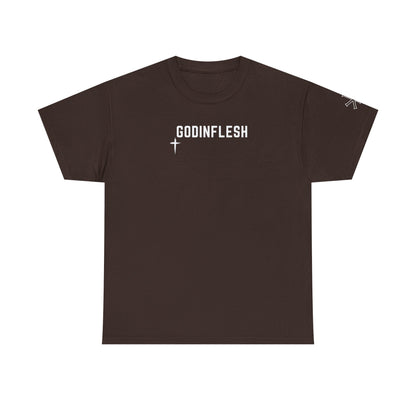 GodinFlesh Psalm 23 Tee – “The Lord Is My Shepherd, I Shall Not Want” Christian T‑Shirt