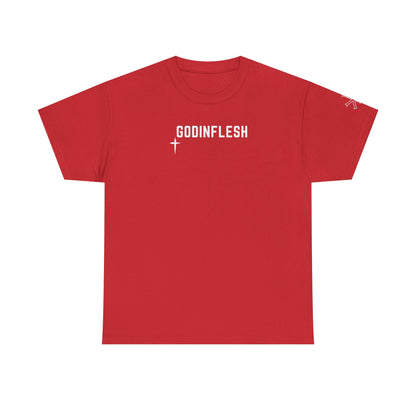 GodinFlesh Psalm 23 Tee – “The Lord Is My Shepherd, I Shall Not Want” Christian T‑Shirt