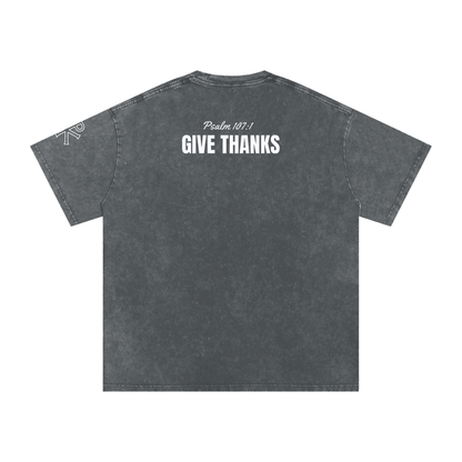 Give Thanks Tee | Psalm 107:1