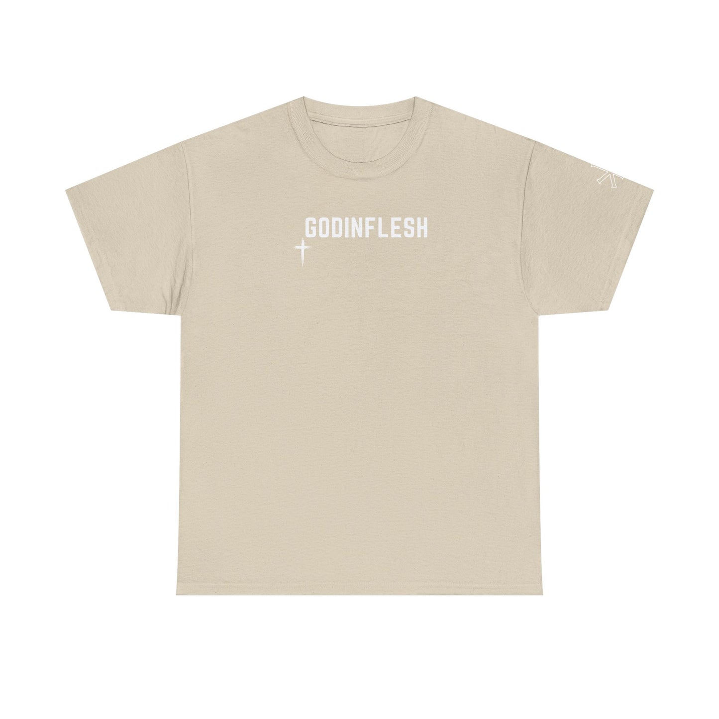 GodinFlesh Psalm 23 Tee – “The Lord Is My Shepherd, I Shall Not Want” Christian T‑Shirt