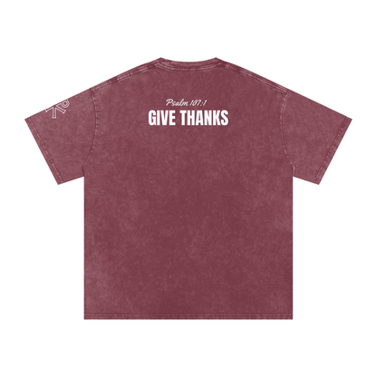 Give Thanks Tee | Psalm 107:1