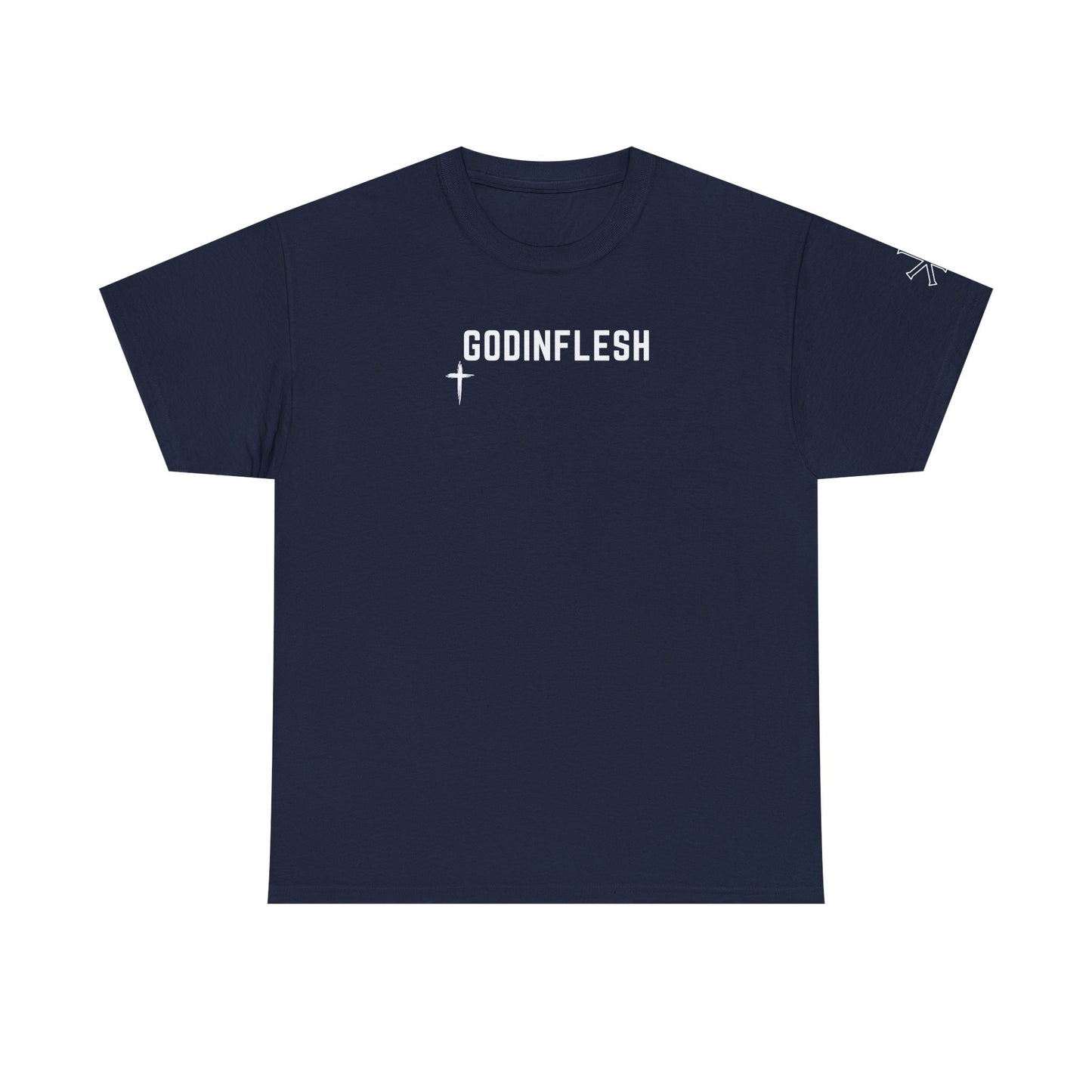 GodinFlesh Psalm 23 Tee – “The Lord Is My Shepherd, I Shall Not Want” Christian T‑Shirt