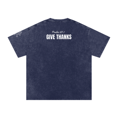 Give Thanks Tee | Psalm 107:1