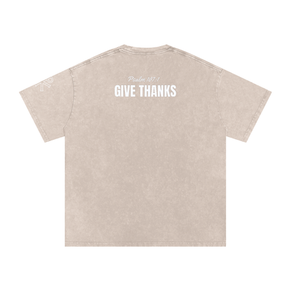 Give Thanks Tee | Psalm 107:1