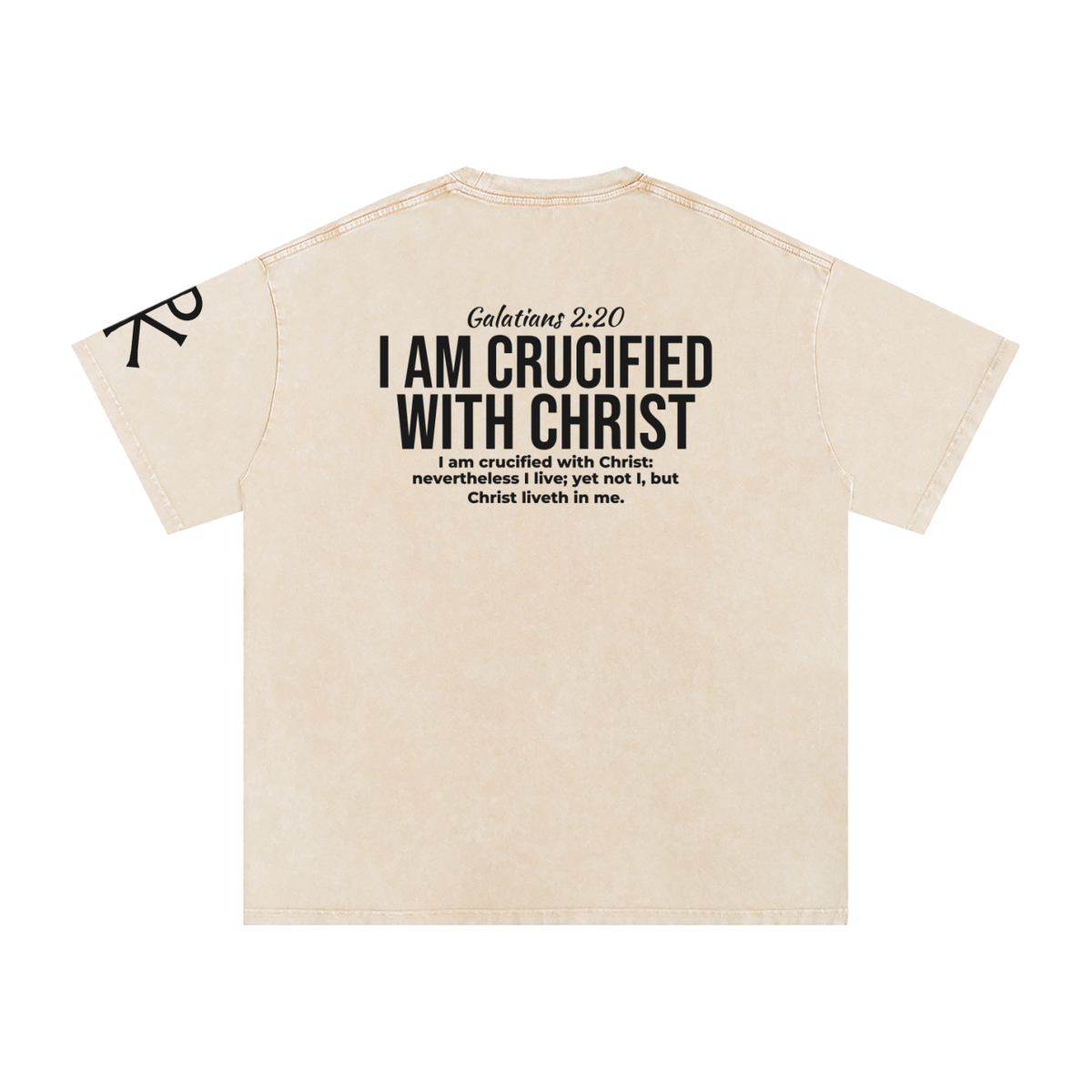 I Am Crucified with Christ Tee | Galatians 2:20 | God in Flesh