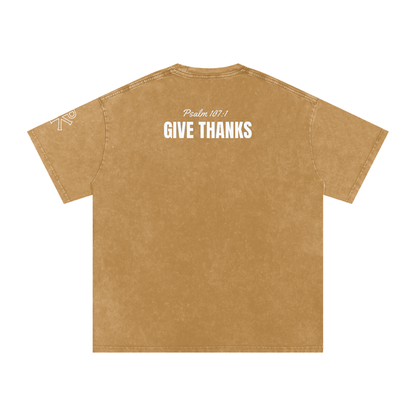 Give Thanks Tee | Psalm 107:1