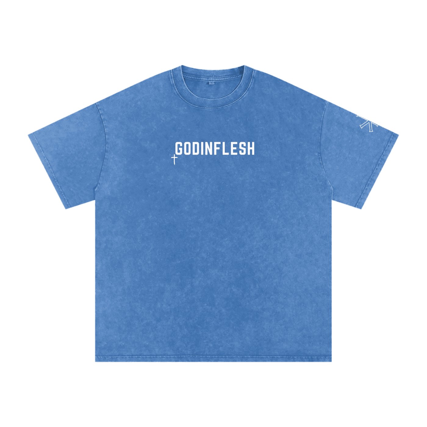 God in Flesh Signature Snow Wash Oversized Tee