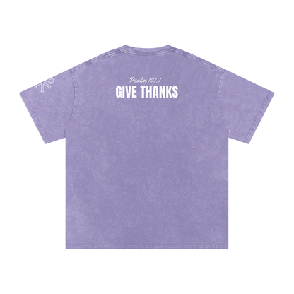 Give Thanks Tee | Psalm 107:1