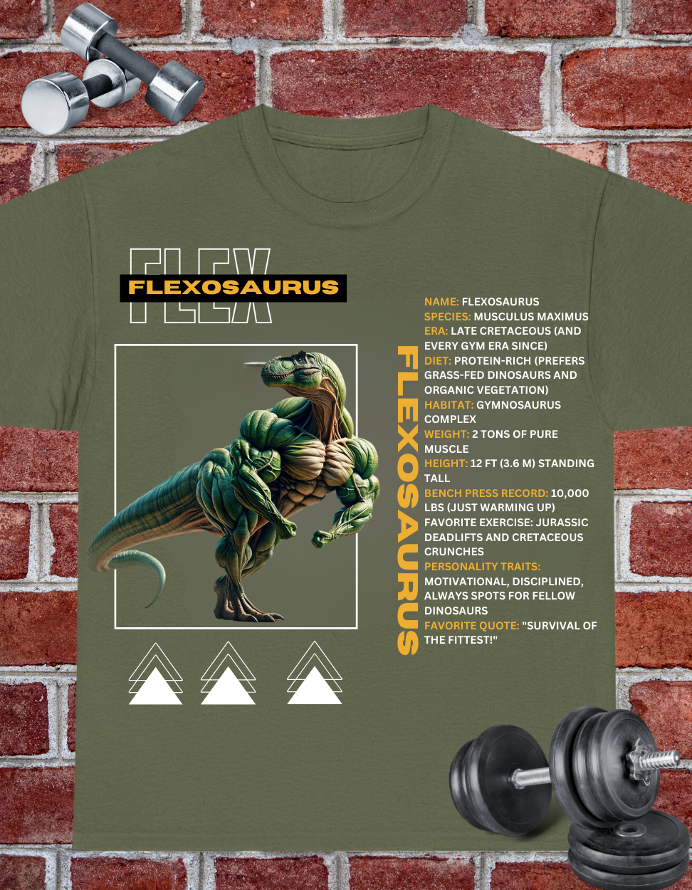 Flexosaurus Tee