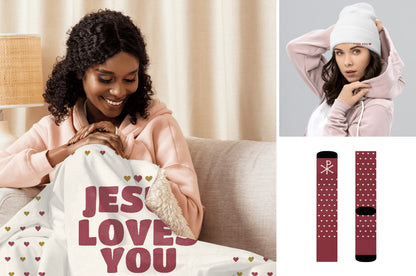 Christmas Morning Bundle in use (the full set, our design)