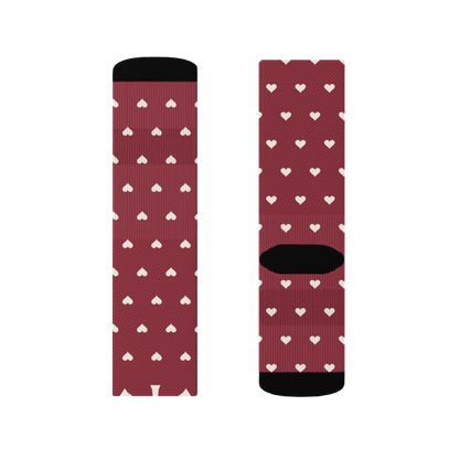 Jesus Loves You Socks (Christmas Morning Bundle piece), front view mockup