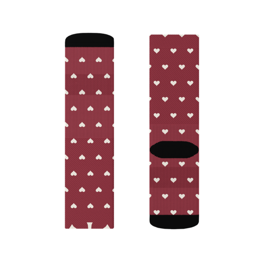 Jesus Loves You Socks (Christmas Morning Bundle piece), front view mockup