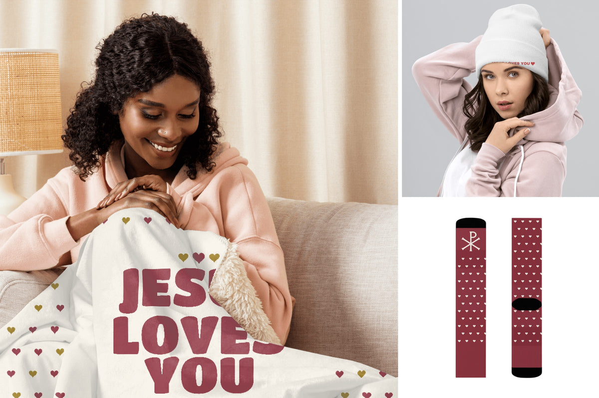 Christmas Morning Bundle in use (the full set, our design)